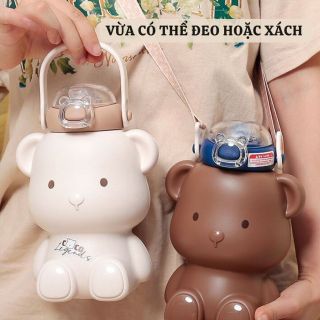 Bình Inox Hình Gấu 450ml (THÙNG 48C) Bình Inox Hình Gấu 450ml (THÙNG 48C)