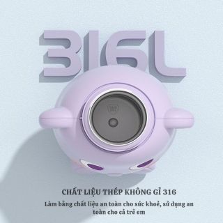 Bình Inox Hình Gấu 450ml (THÙNG 48C) Bình Inox Hình Gấu 450ml (THÙNG 48C)