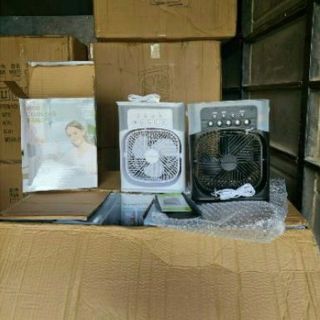 Quạt điều hoà để bàn mini, quạt hơi nước để bàn 3 chế độ gió bình chứa nước 600ml Quạt điều hoà để bàn mini, quạt hơi nước để bàn 3 chế độ gió bình chứa nước 600ml