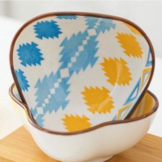 Chén Mắm Sứ Họa Tiết (THÙNG 220C)