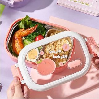 Hộp Cơm Hoa Quả Lõi Inox (THÙNG 48C)