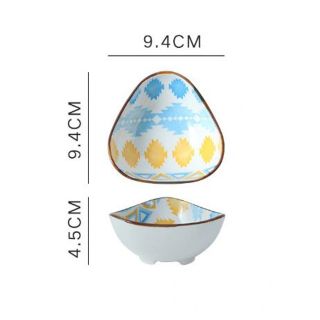 Chén Mắm Sứ Họa Tiết (THÙNG 220C)