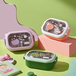 Hộp Cơm Hoa Quả Lõi Inox (THÙNG 48C)