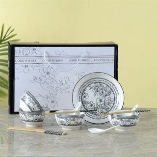 Bộ Bát 14 Món Hoa Các Mẫu (THÙNG 16B) Bộ Bát 14 Món Hoa Các Mẫu (THÙNG 16B)
