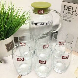 Bộ Bình Cốc Thủy Tinh GPH31 ( THÙNG 6B)