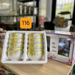 Bộ 10 Bát Cơm Hộp Xốp Đẹp (GIÂY 5B)