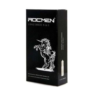 Bao cao su Rocmen đen Long Shock 4 in 1 kéo dài thời gian ( Hộp 12 cái) Bao cao su Rocmen đen Long Shock 4 in 1 kéo dài thời gian ( Hộp 12 cái)