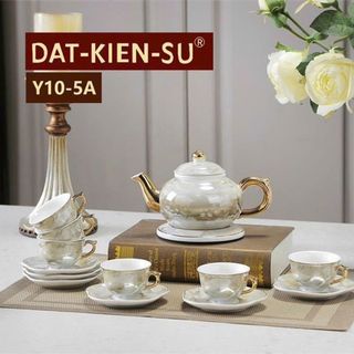 Ấm Chén Xanh Đĩa Kê Vân Đá Y10-5A (THÙNG 12B) Ấm Chén Xanh Đĩa Kê Vân Đá Y10-5A (THÙNG 12B)