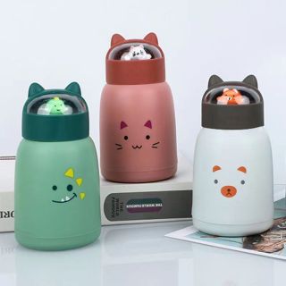 Bình Mèo Thủy Tinh Bọc Nhựa 360ml (THÙNG 80C)