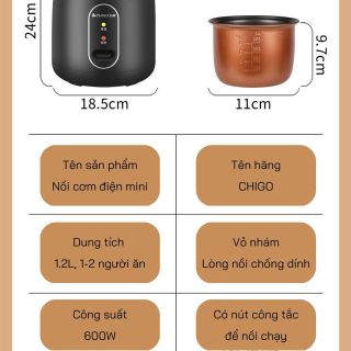 Nồi cớm điện mini ( THÙNG 24C)