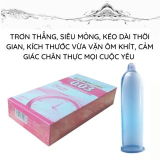 Bao cao su Goldentime 0.03 siêu mỏng hộp 12 bao Bao cao su Goldentime 0.03 siêu mỏng hộp 12 bao