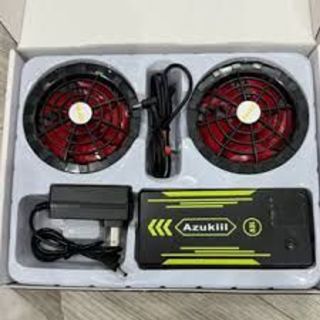 Bộ phụ kiện pin áo điều hòa japan, pin chuẩn 86000. 4 chế độ gió