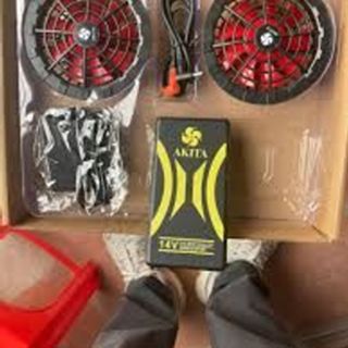 bộ phụ kiện áo điều hòa nhật bản cao cấp Pin 74.000mAh Quạt 14v-3 cánh to siêu mát bộ phụ kiện áo điều hòa nhật bản cao cấp Pin 74.000mAh Quạt 14v-3 cánh to siêu mát