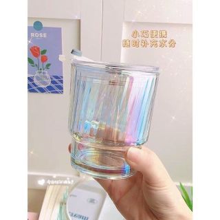 Cốc Thủy Tinh Sắc Màu CC