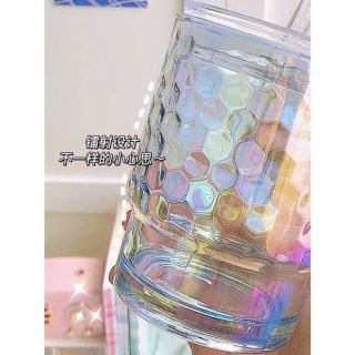 Cốc Thủy Tinh Sắc Màu CC