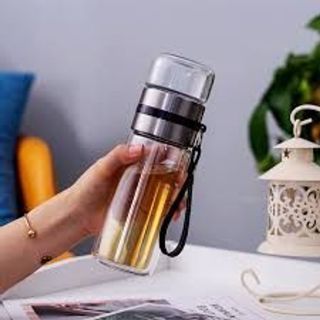 Bình Pha Trà Thủy Tinh 2 Lớp Sang Trọng và Tiện Lợi cho Dân Văn Phòng