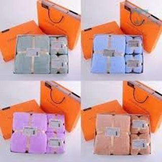 SET 3 KHĂN HÀN QUỐC LÔNG CỪU (KÈM TÚI XÁCH)