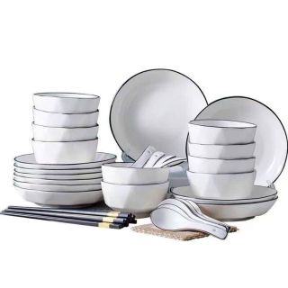 Bát cơm 4.5 trắng trám viền ( THÙNG 120 C ) Bát cơm 4.5 trắng trám viền ( THÙNG 120 C )