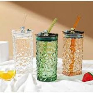 LY THỦY TINH VÂN PHA LÊ NẮP KÍN GẤU + TẶNG KÈM ỐNG HÚT THỦY TINH 400ML + TẶNG CỌ VỆ SINH ỐNG HÚT LY THỦY TINH VÂN PHA LÊ NẮP KÍN GẤU + TẶNG KÈM ỐNG HÚT THỦY TINH 400ML + TẶNG CỌ VỆ SINH ỐNG HÚT