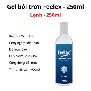 GEL BÔI TRƠN FEELEX LUBRICANT OZO PERFORMA COOL-250ML GEL BÔI TRƠN FEELEX LUBRICANT OZO PERFORMA COOL-250ML