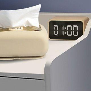 Hộp đựng khăn giấy đơn giản sáng tạo hộp giấy mềm thấm hút được nhà vệ sinh hộp đựng khăn giấy silicon gia dụng không thủng