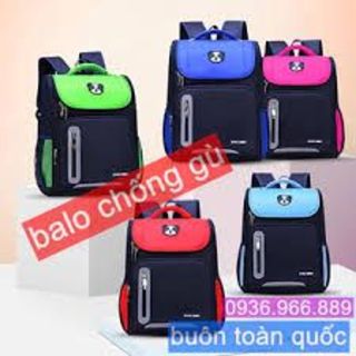 Balo Chống Gù Chống Nước Hình Gấu Cho Học Sinh Tiểu Học Và Trung Học - Cặp Sách Cho Bé Trai Và Bé Gái