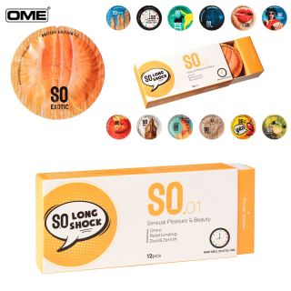 Bao cao su SO LONG SHOCK size 52mm siêu mỏng, kéo dài Bao cao su SO LONG SHOCK size 52mm siêu mỏng, kéo dài