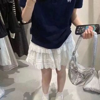 ÁO THUN POLO THÊU NƠ NHỎ freesize dưới 52kg