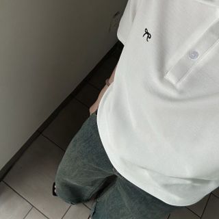 ÁO THUN POLO THÊU NƠ NHỎ freesize dưới 52kg