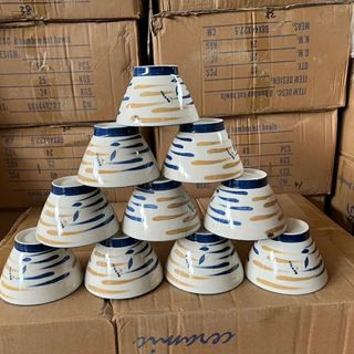 Bát sứ phong cách Nhật- Đồ Gốm Xuất Âu.