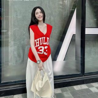 SET áo tanktop in HULLS kèm quần suông chất tuyết mưa Freesize dưới 55kg SET áo tanktop in HULLS kèm quần suông chất tuyết mưa Freesize dưới 55kg