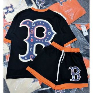 BỘ tay lỡ quần lửng mặc nhà, đi chơi in chữ B chất thun conton, thấm hút mồ hôi freesize dưới 70kg BỘ tay lỡ quần lửng mặc nhà, đi chơi in chữ B chất thun conton, thấm hút mồ hôi freesize dưới 70kg