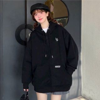 Áo khoác hoodie zip form rộng in NQ NQ30AM Áo khoác hoodie zip form rộng in NQ NQ30AM