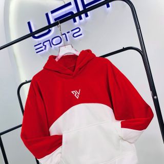 Áo hoodie phối 2 màu thêu VESTURES chất nỉ bông dày mịn