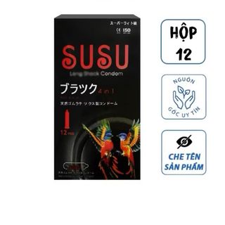 Bao cao su siêu mỏng susu hộp 12 cái , phát hiện bệnh Bao cao su siêu mỏng susu hộp 12 cái , phát hiện bệnh