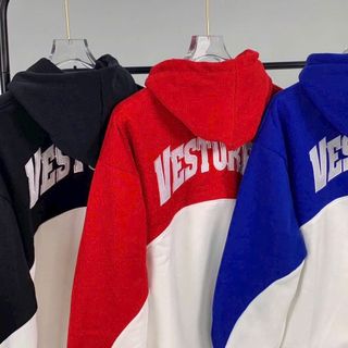 Áo hoodie nỉ bông dày mịn thêu VESTURES unisex Áo hoodie nỉ bông dày mịn thêu VESTURES unisex