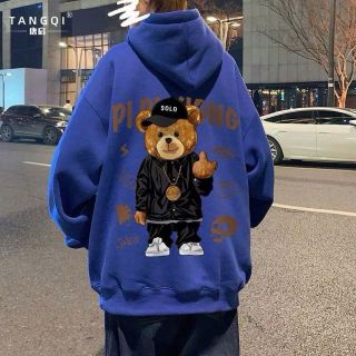 Áo Hoodie in Gấu bự hình in xịn, bền chắc, bao giặt thoải mái,mềm mịn nón 2 lớp vải chính. Áo Hoodie in Gấu bự hình in xịn, bền chắc, bao giặt thoải mái,mềm mịn nón 2 lớp vải chính.