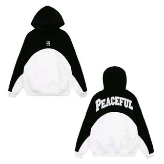 Áo hoodie thêu chữ PEACEFUL nỉ pe dày mềm mịn, form rộng Áo hoodie thêu chữ PEACEFUL nỉ pe dày mềm mịn, form rộng