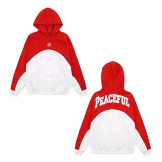 Áo hoodie thêu chữ PEACEFUL nỉ pe dày mềm mịn, form rộng Áo hoodie thêu chữ PEACEFUL nỉ pe dày mềm mịn, form rộng