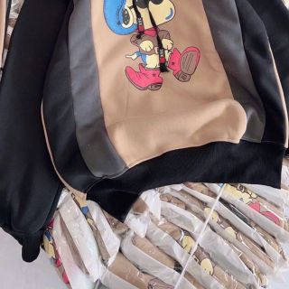 Áo Hoodie in chú chó cao bồi dễ thương Áo Hoodie in chú chó cao bồi dễ thương