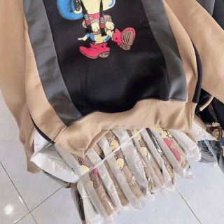 Áo Hoodie in chú chó cao bồi dễ thương Áo Hoodie in chú chó cao bồi dễ thương