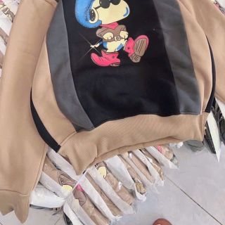 Áo Hoodie in chú chó cao bồi dễ thương Áo Hoodie in chú chó cao bồi dễ thương