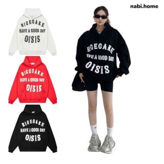 Áo hoodie nỉ bông in nổi RIGEGAKE HAVE A GOOD DAY... freesize form rộng Áo hoodie nỉ bông in nổi RIGEGAKE HAVE A GOOD DAY... freesize form rộng