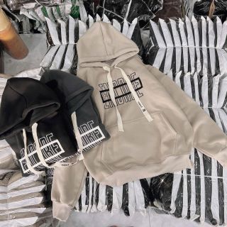 Áo hoodie thêu chữ ENCORE chất Nỉ dày mịn freesize dưới 80kg Áo hoodie thêu chữ ENCORE chất Nỉ dày mịn freesize dưới 80kg