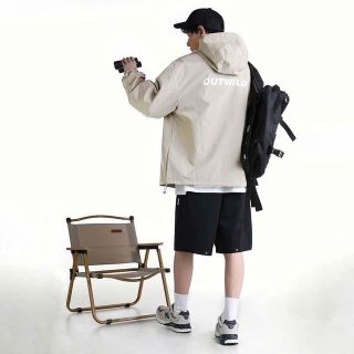 Áo khoác dù in OUTWILD unisex