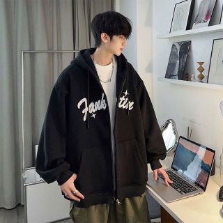 Áo khoác thêu FANKERTIN ,chất nỉ bông dày mịn