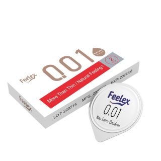 Bao cao su Feelex 001, siêu mỏng chuẩn 0.01mm Bao cao su Feelex 001, siêu mỏng chuẩn 0.01mm