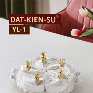 KHAY ĐỰNG MỨT TẾT BẰNG SỨ XƯƠNG CAO CẤP SANG TRỌNG ( THÙNG 10 BỘ )