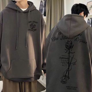 Áo hoodie in hoa hồng chất nỉ dày mịn freesize form rộng unisex Áo hoodie in hoa hồng chất nỉ dày mịn freesize form rộng unisex