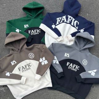 Áo hoodie in chữ FA FIC chất nỉ dày mịn freesize Áo hoodie in chữ FA FIC chất nỉ dày mịn freesize